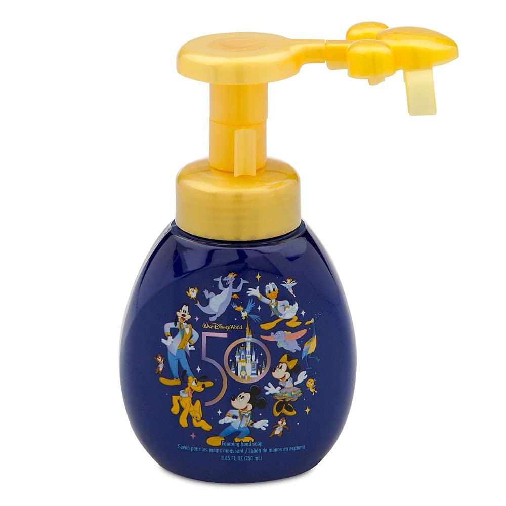 Disney Parks 50Th Anniersary Mickey Soap Dispenser, Multicolor (Na1)