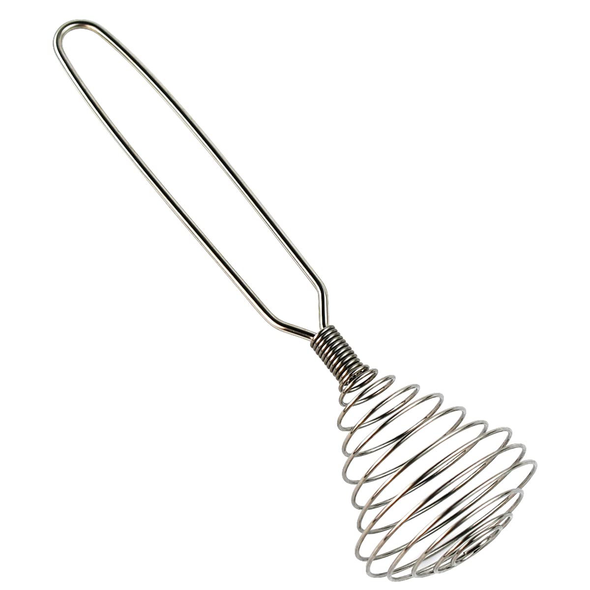 1 Pcs 8 Inch Stainless Steel Spring Whisk Mini French Spring Coil Whisks Egg Whisk Wire Whip Cream Beater Kitchen Utensils For S