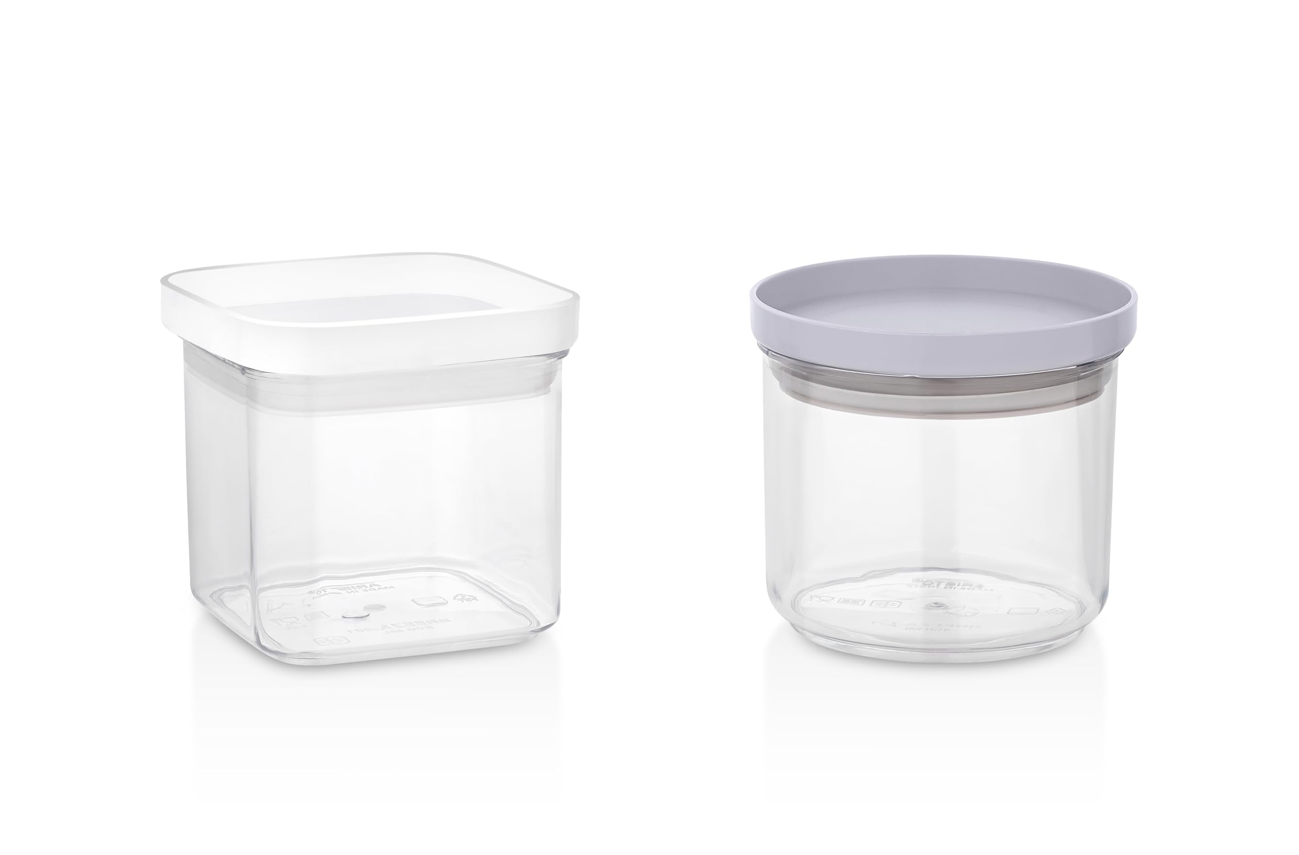 Aristo Breeza 201 | Container For Kitchen Storage Set Plastic Storage Container | 500Ml, 1Piece Storing Grains, Pulses, Snacks 