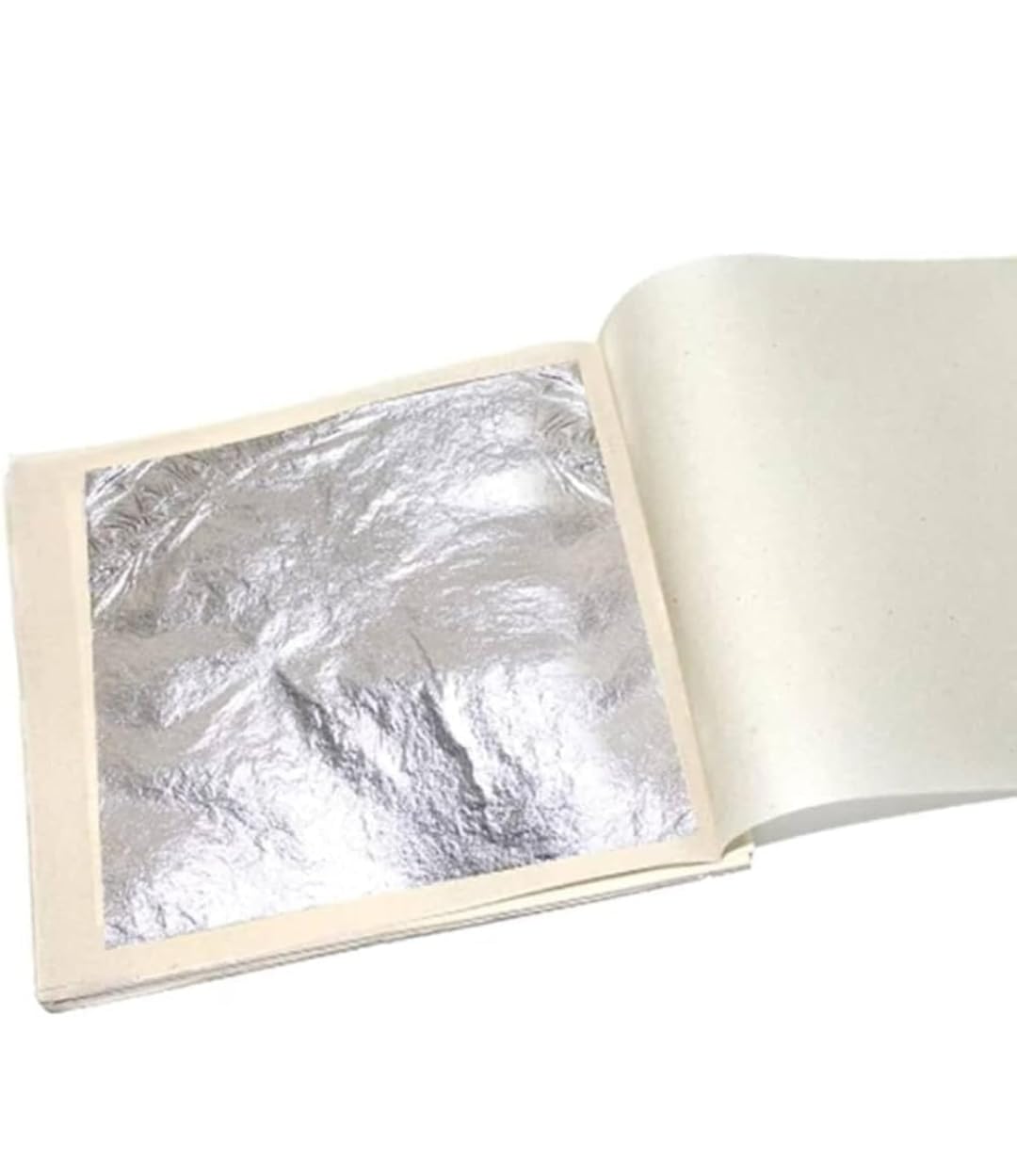 GOLD LEAF COMPANY .Silver FOIL VARAK FOILS 30pcs King Size 64 INCHES for Sweets Decoration,Cake Baking,Chocolate,SERUMS,AYURVEDI