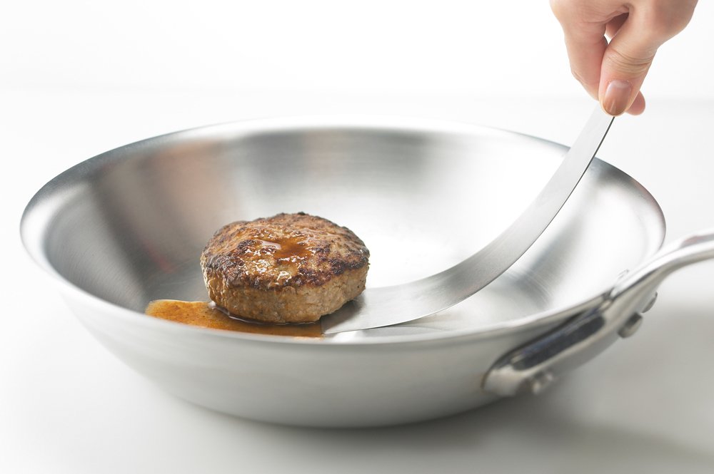 Yoshikawa Ea Toco As0038 Tolu Spatula, Total Length 9.8 Inches (25 Cm), Made In Japan, Stainless Steel