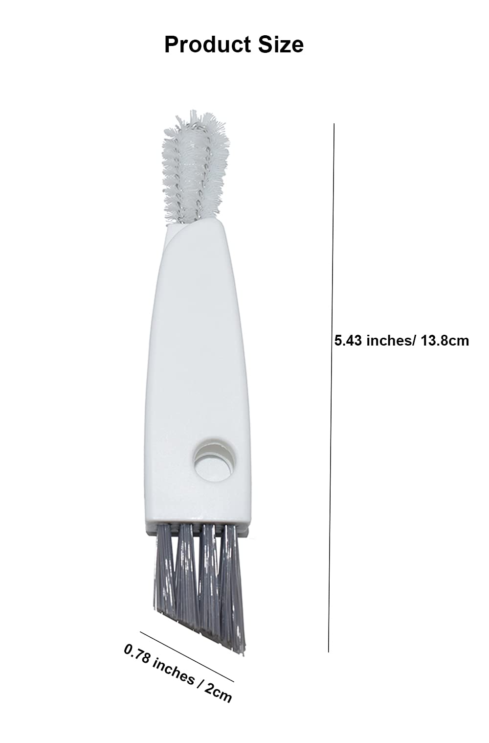 Bsmstone Tiny Cleaning Brush-Mini Multi-Functional Crevice Cleaning Brush, Water Bottle Cleaning Tools For Bottle Cup,Nursing Bo