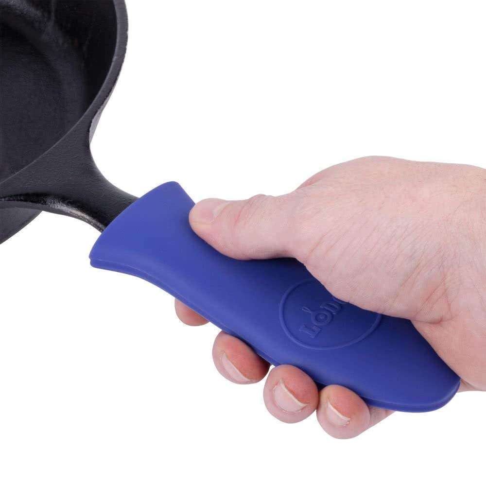 Lodge Ashh31 Silicone Hot Handle Holder, Blue