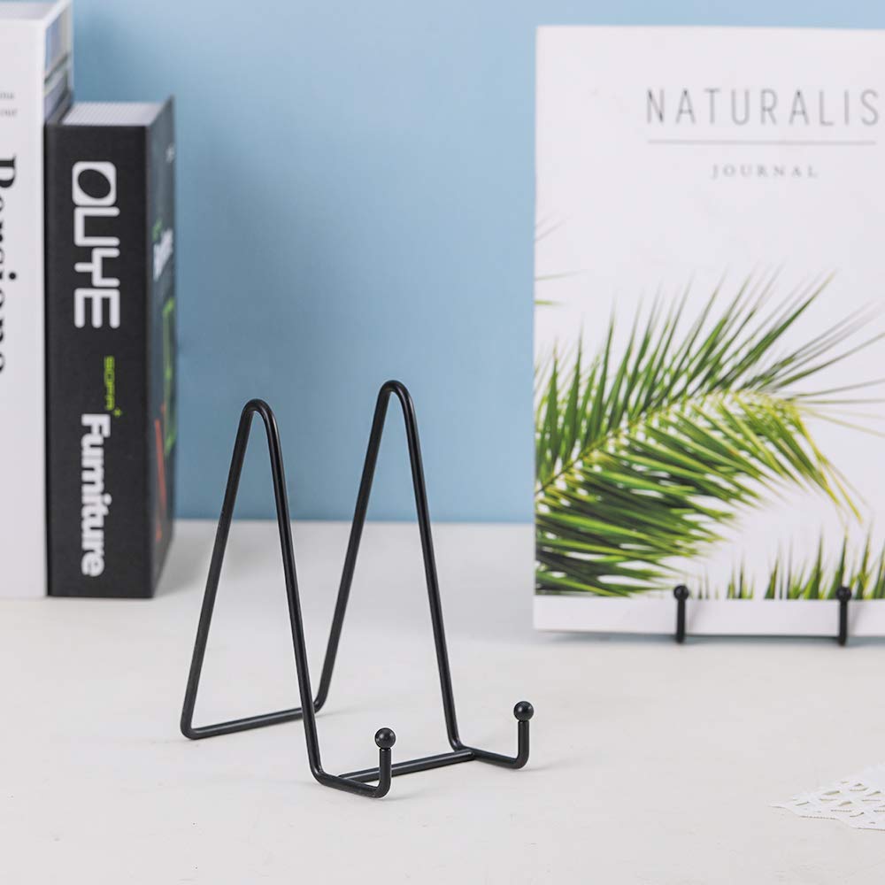 Plate Stands for Display - Iron Easel Stand Plate Holder Display Stand Picture Frame Stand for Pictures | Photo|Decorative Plate