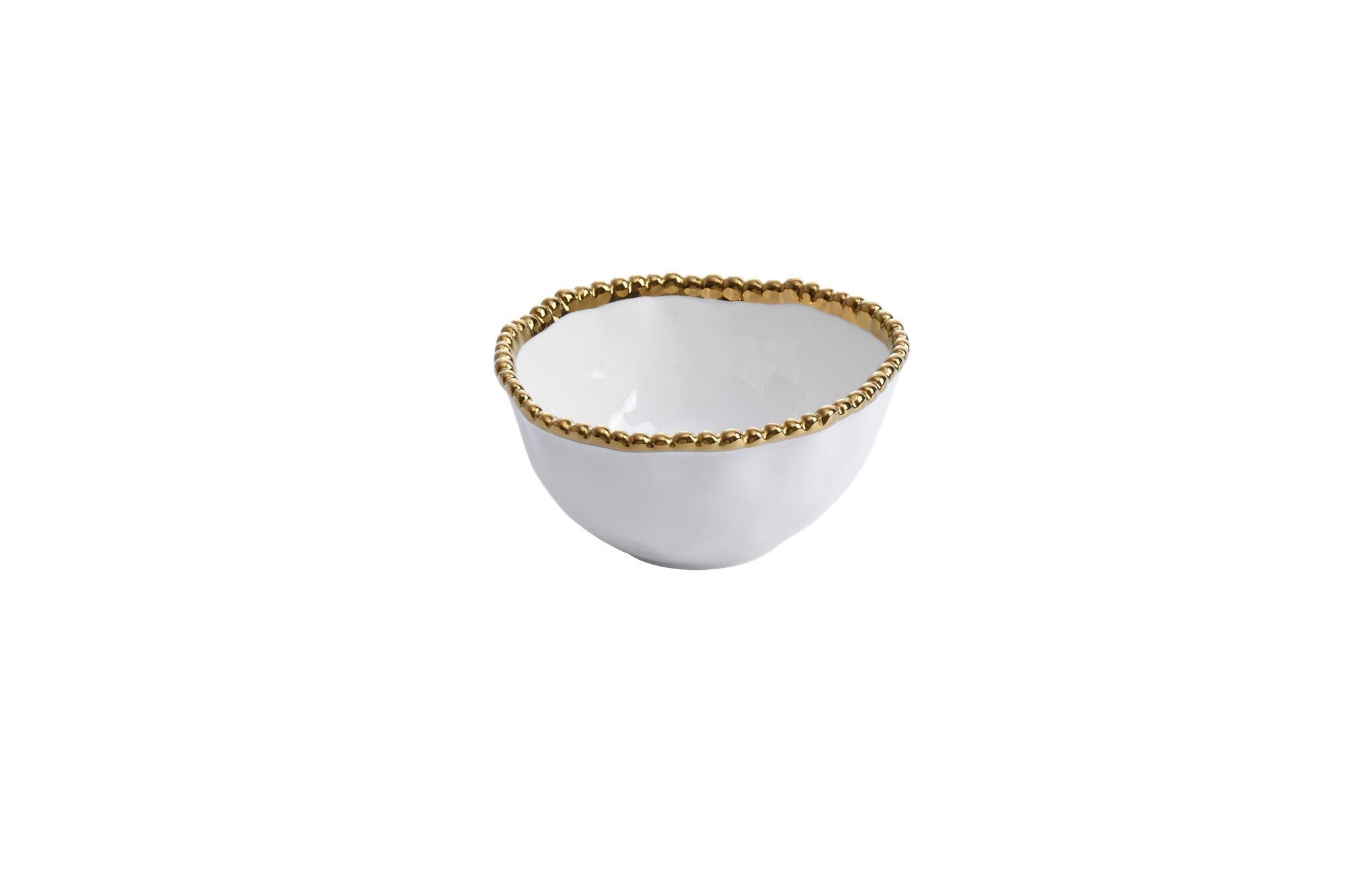 Pampa Bay Golden Salerno Porcelain Small Bowl