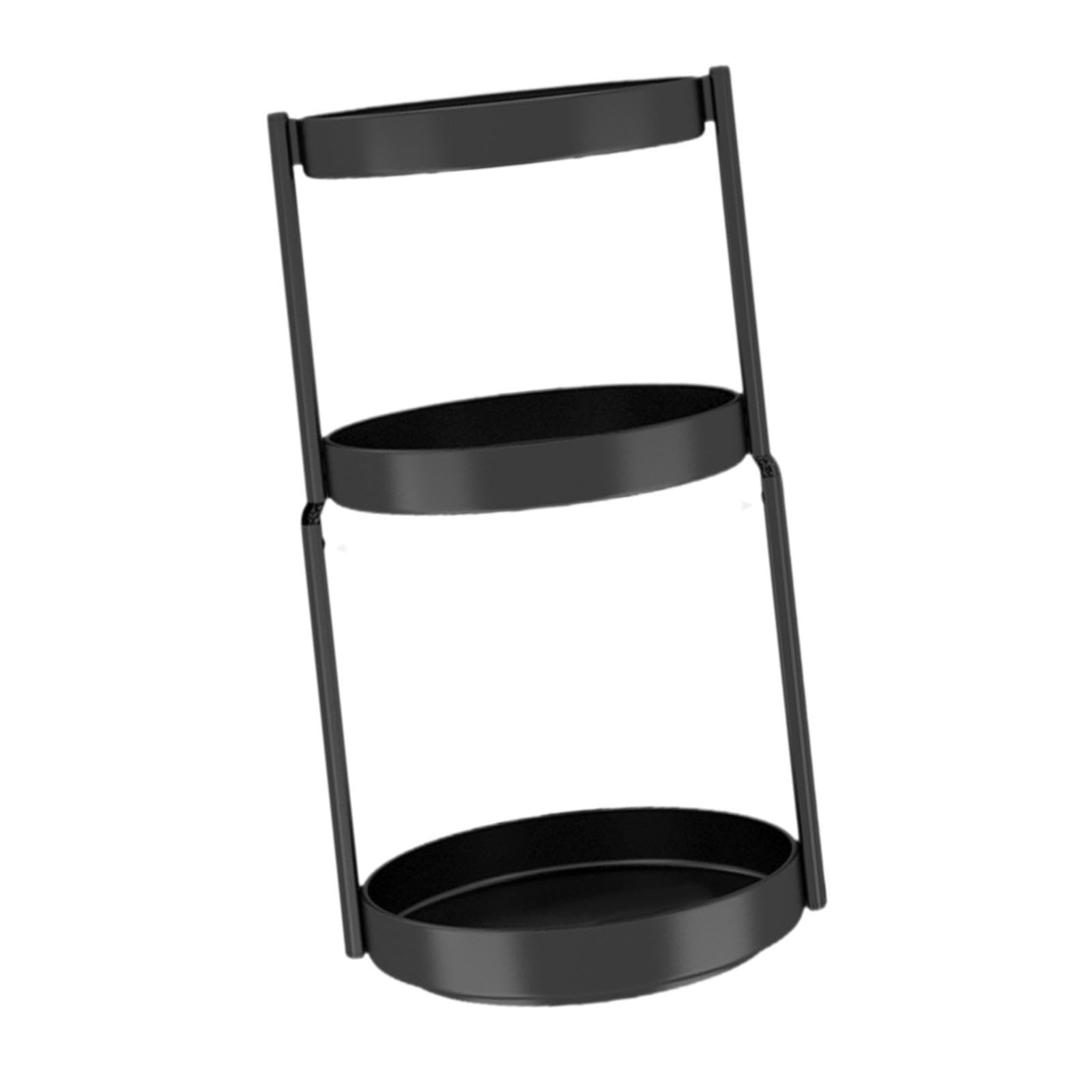 Myaddiction 360 Rotation Spice Rack Cosmetics Organizer For Storing Spice Pantry Office Three Layer 26Cm