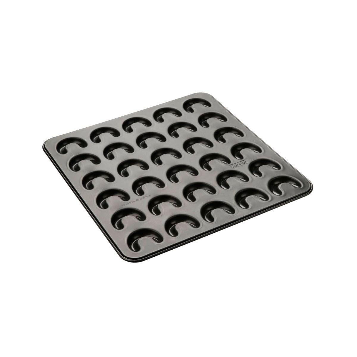 Zenker Vanilla Pepper Baking Tray, Sheet steel with nonstick coating, Black