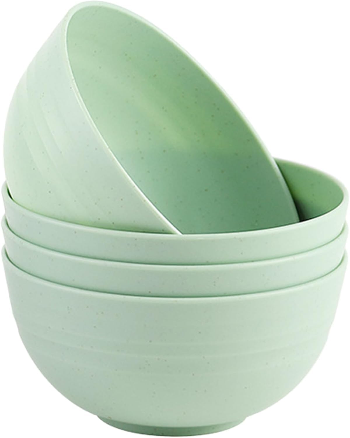 G-Karuna Cereal Bowls With Lids, Wheat Straw Fiberbowls, Mixing And Serving Bowl Set - Dishwasher & Microwave Safe,Bpa Free Bowl