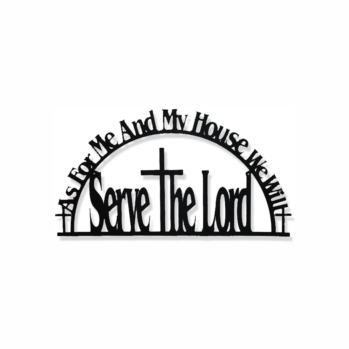 Inspirational Word Art, Christian Faith Biblical Verse Wall Sign, Hand-Made Wooden Decoration Plaque for Home, Office, Church - 
