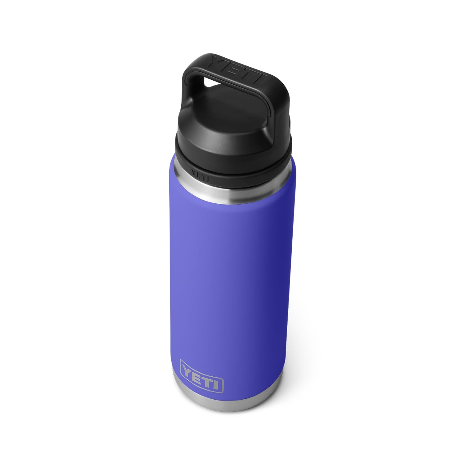 YETI Rambler 26 oz Bottle, Leakproof, Vacuum Insulated, Stainless Steel with Chug Cap, Ultramarine Violet