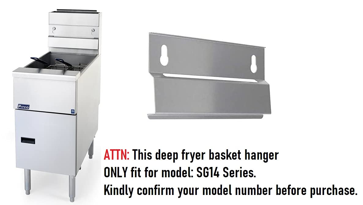 PITCO Deep Fryer Basket Hanger A1105402 fit Model: SG-14 Series ATTN: This deep fryer basket hanger ONLY fit for model: SG14 Series. Kindly confirm your model number before purchase.