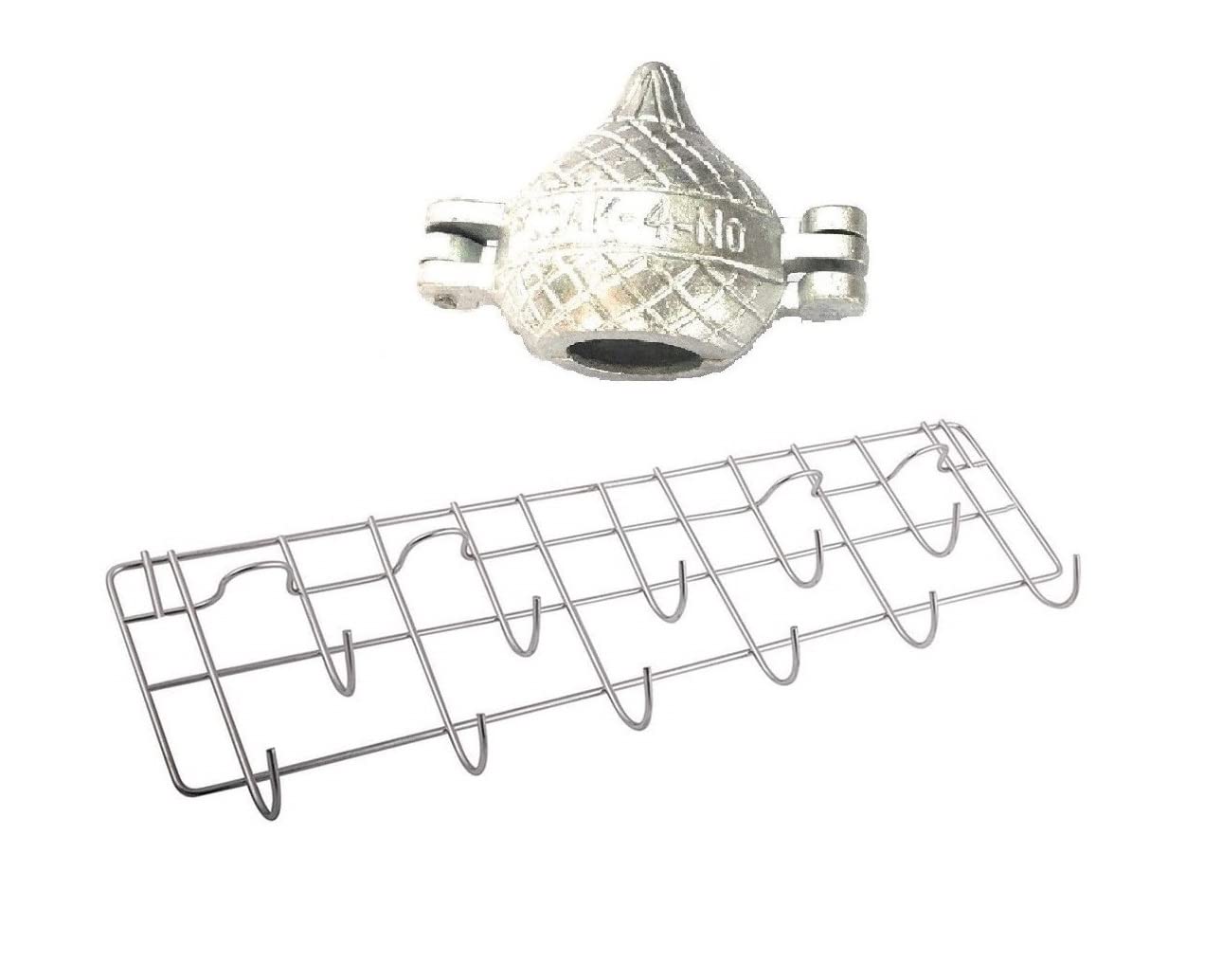 First Front Aluminium Modak Maker Sancha Machine, Kitchen Molds For Festivals, With Khutti Pack Of 2 (Multicolour)