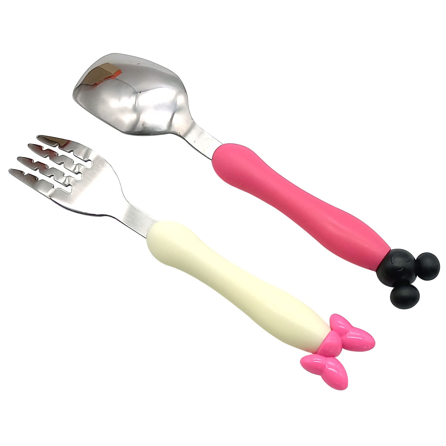 Children Spoon Fork Set Baby Feeding Spoon Stainless Steel Kids Eating Utensils Toddler Baby Flatware Accessories