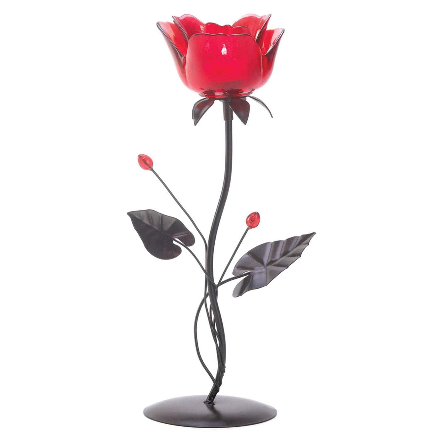 Home Locomotion 10013920 Romantic Rose Votive Holder