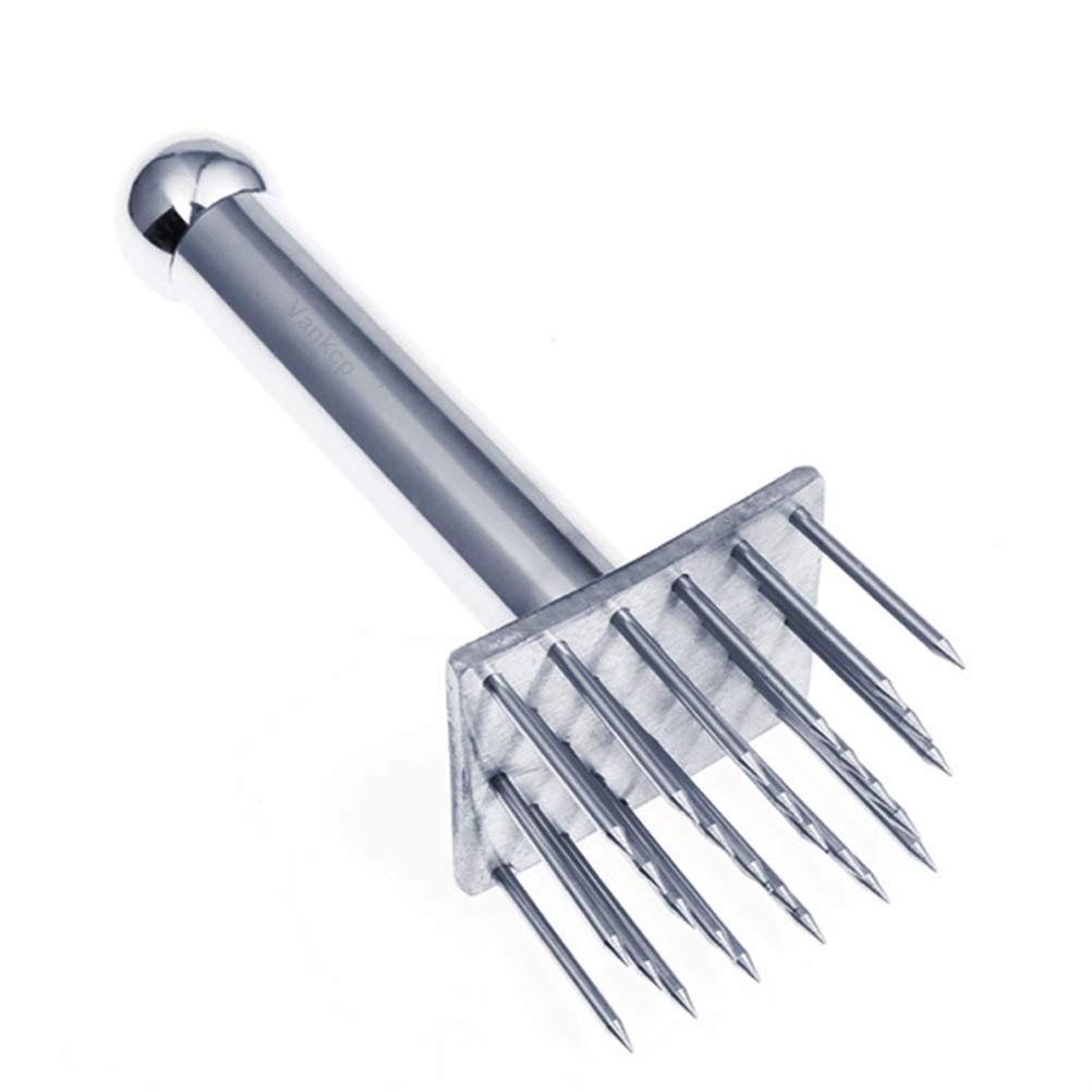 Vankcp Professional Meat Tenderizer Tool Poultry Tenderizers With 28 Stainless Steel Blades Meat Mallet For Beef,Pork,Chicken