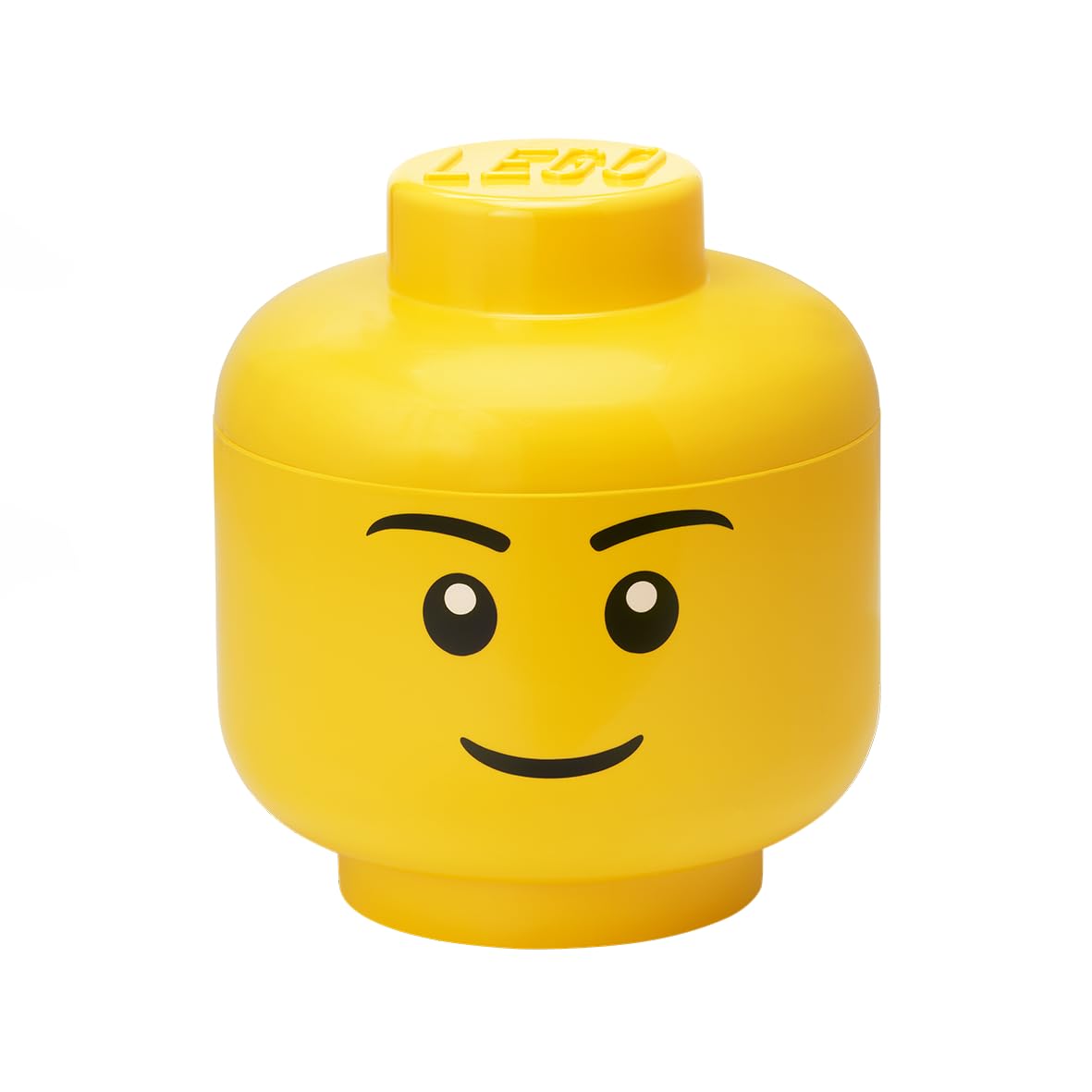 Room Copenhagen LEGO Storage Head - Large Boy, Plastic, Model 4032