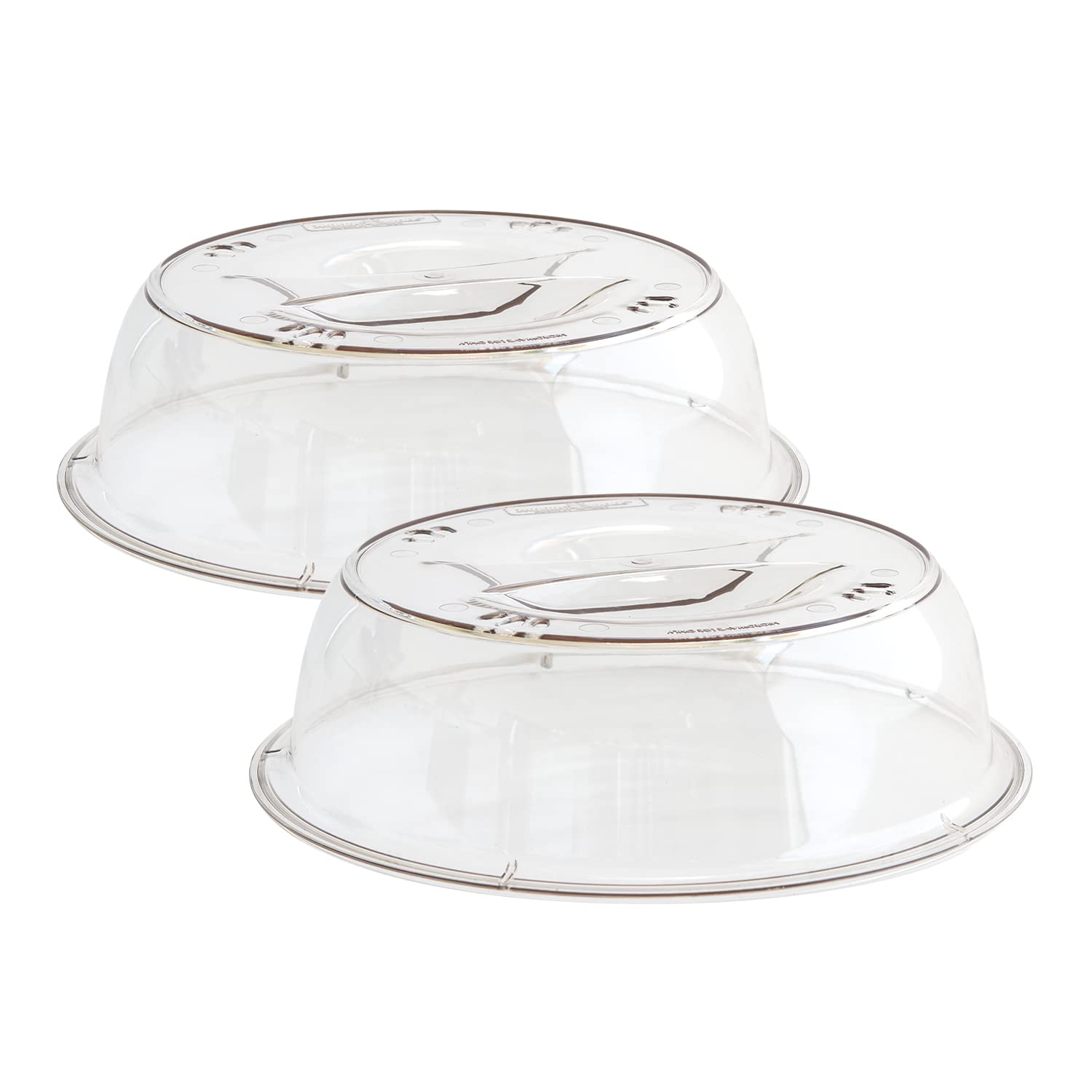 Nordic Ware Plastic Deluxe Microwave Cover, Clear