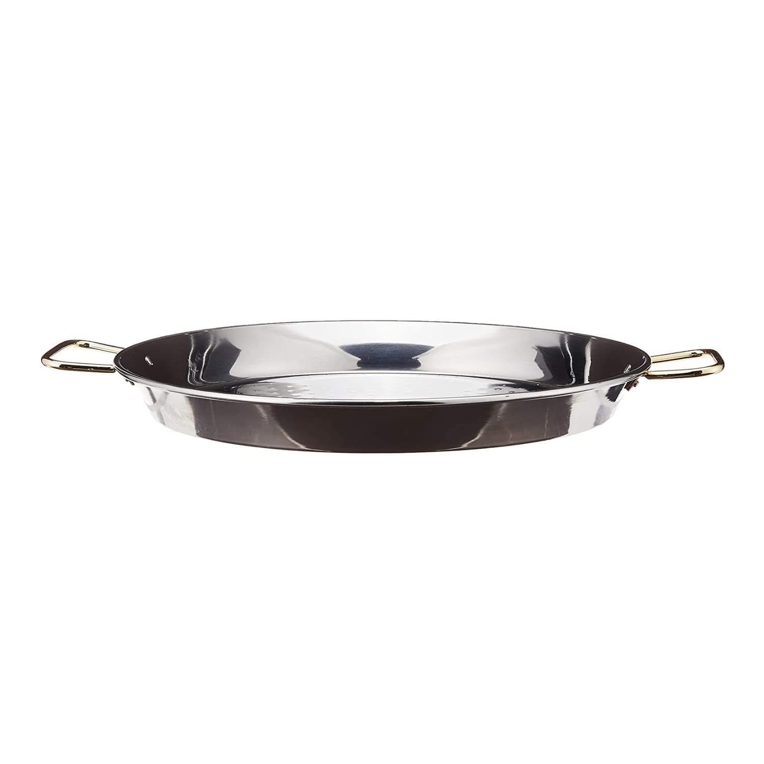 Garcima 16-Inch Stainless Steel Paella Pan, 40 Cm