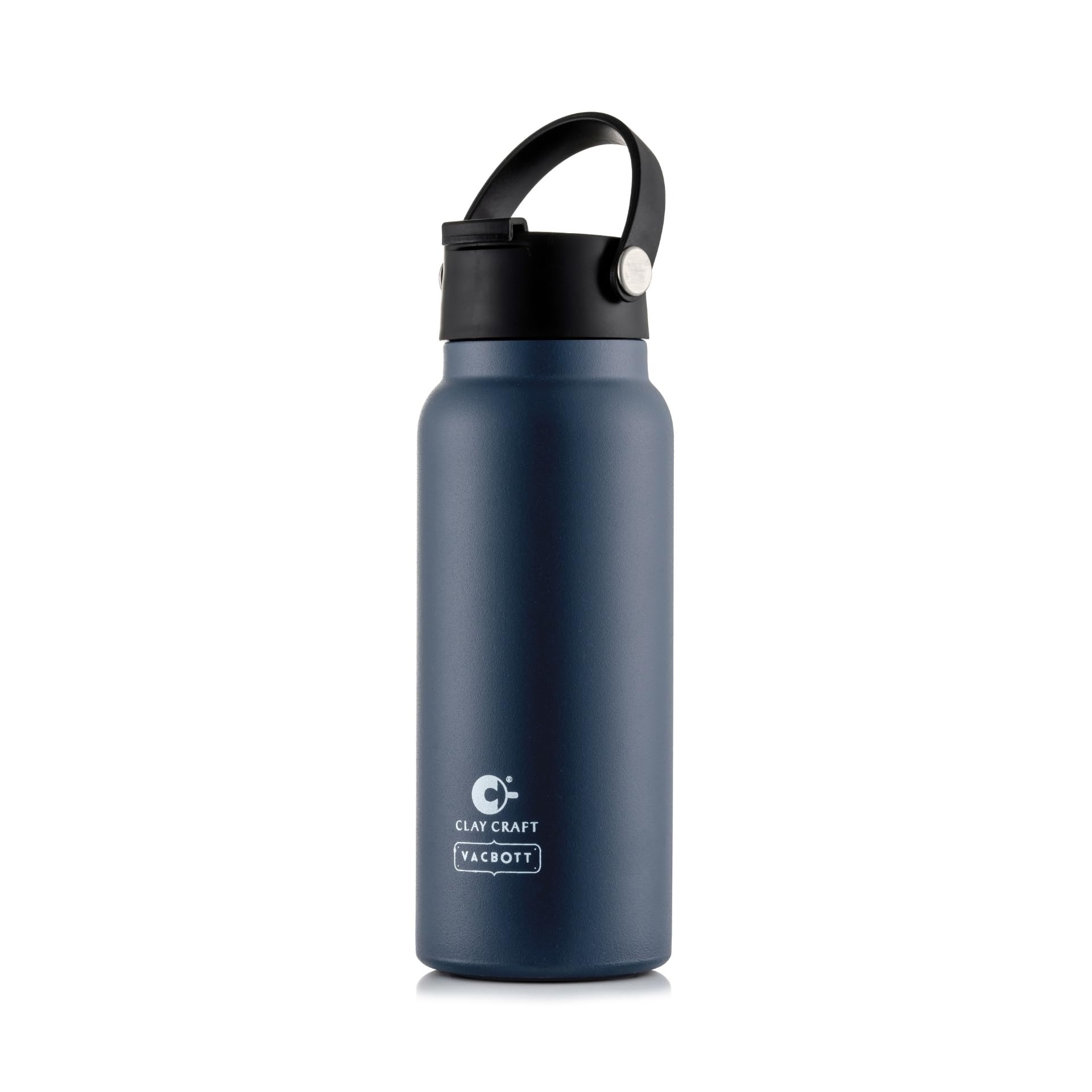 Clay Craft Vacbott Phantom Double Walled |18 Hour Hot And 24 Hours Cold Water Bottle Vacuum Insulated|Flask Bottle 700Ml, 1 Pcs|