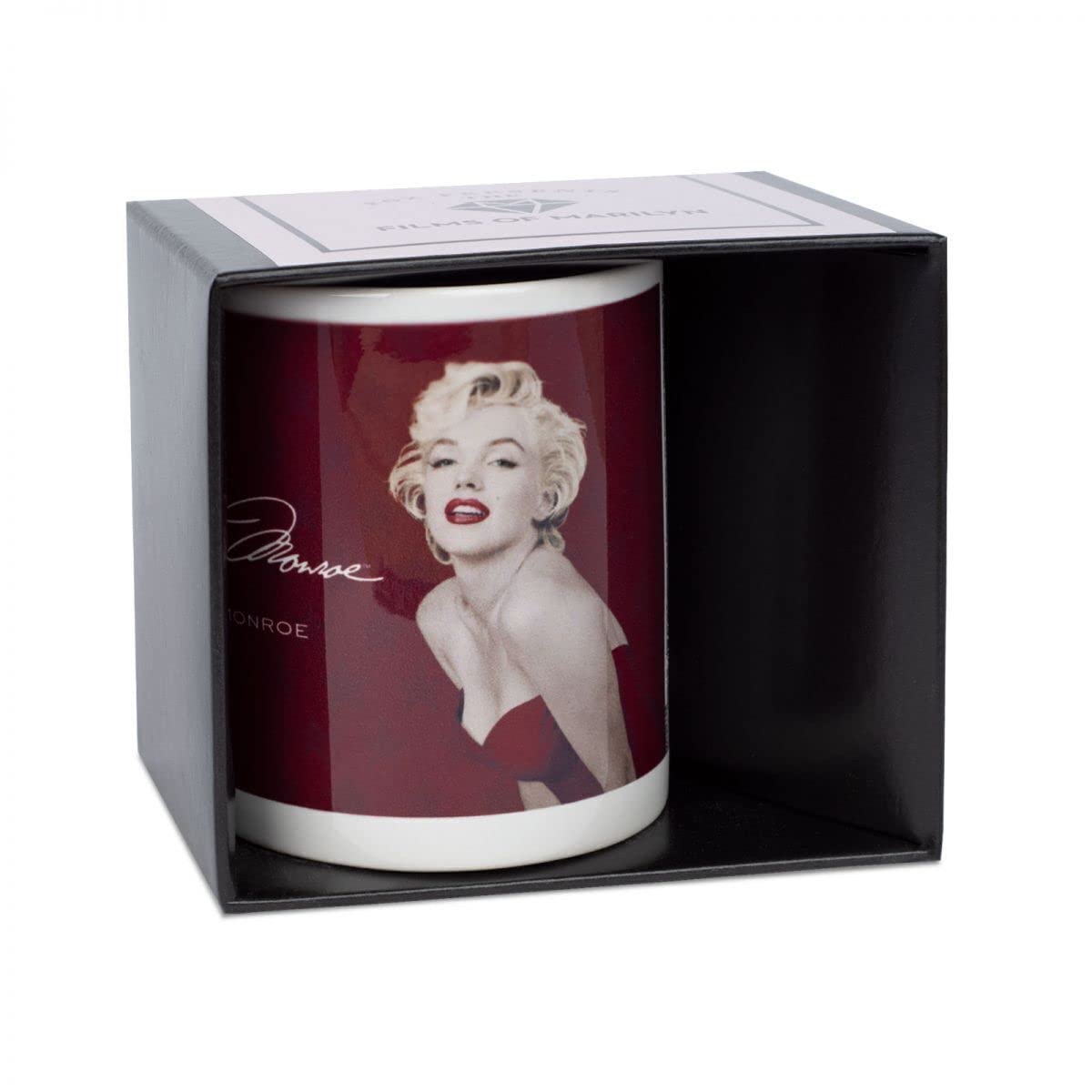 Pyramid America Marilyn Monroe Star Mug - 11 oz. Unique Ceramic Cup for Coffee, Cocoa & Tea Drinkers - Chip Resistant & Printed