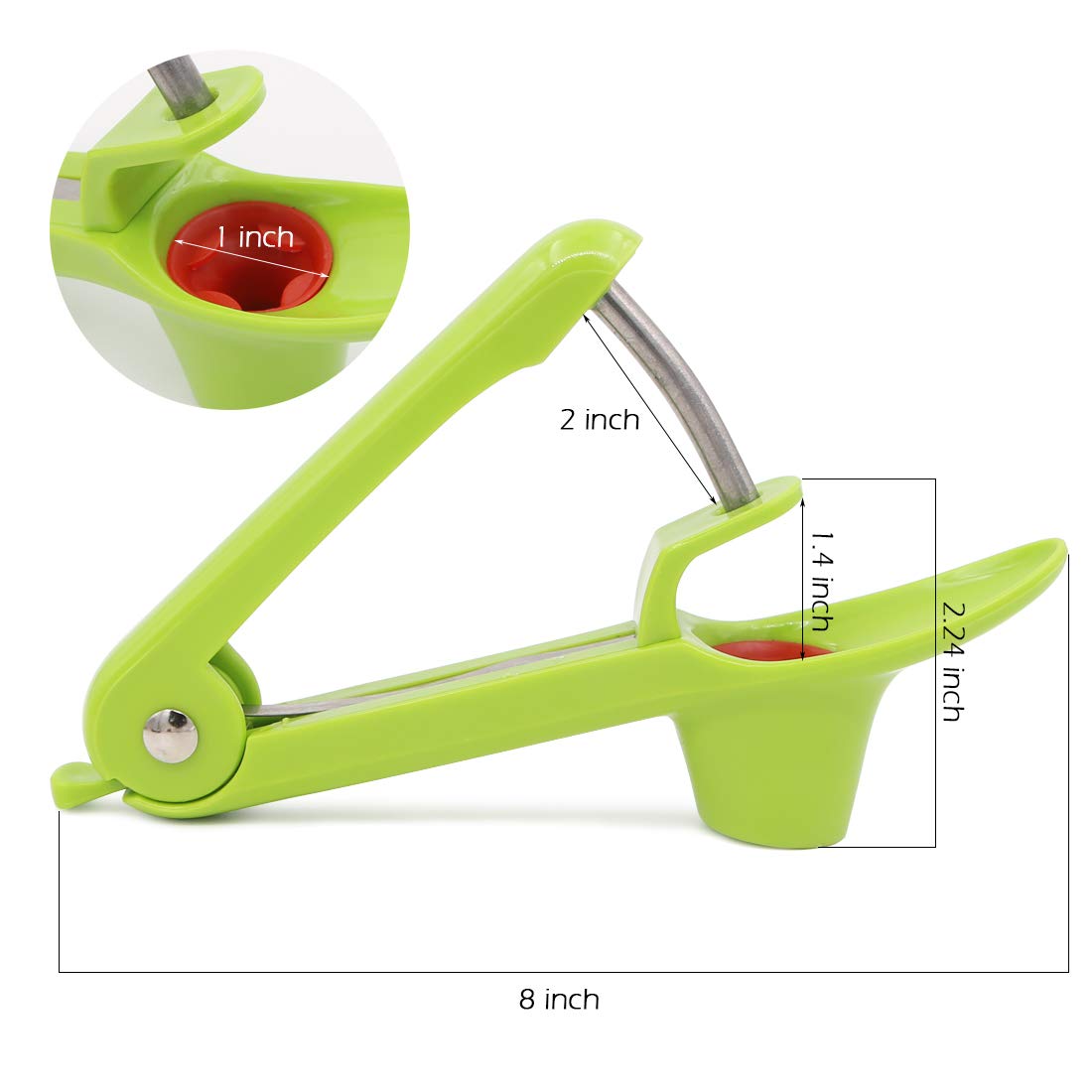 2 Pcs Cherry Pitter Tool Olives Pitter Device Cherry Stoner Core Seed Remover Fruits Corer For Kitchen Accessories Gadgets Tools