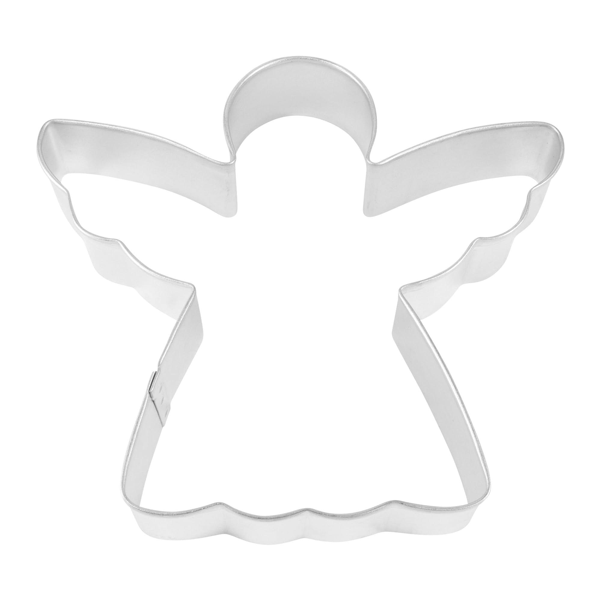 Cybrtrayd R And M Angel 5-Inch Cookie Cutter In Durable, Economical, Tinplated Steel