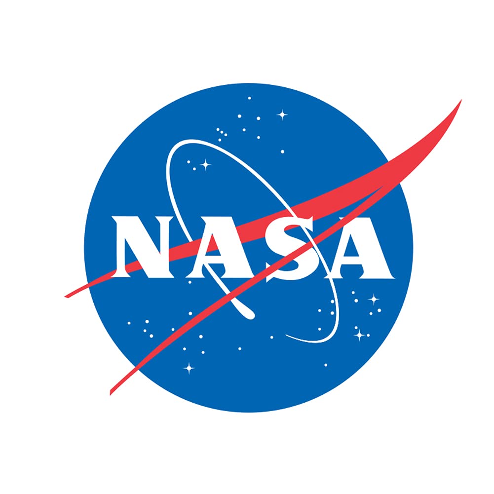 Nasa Official Meatball Logo Low Profile Novelty Cork Coaster Set