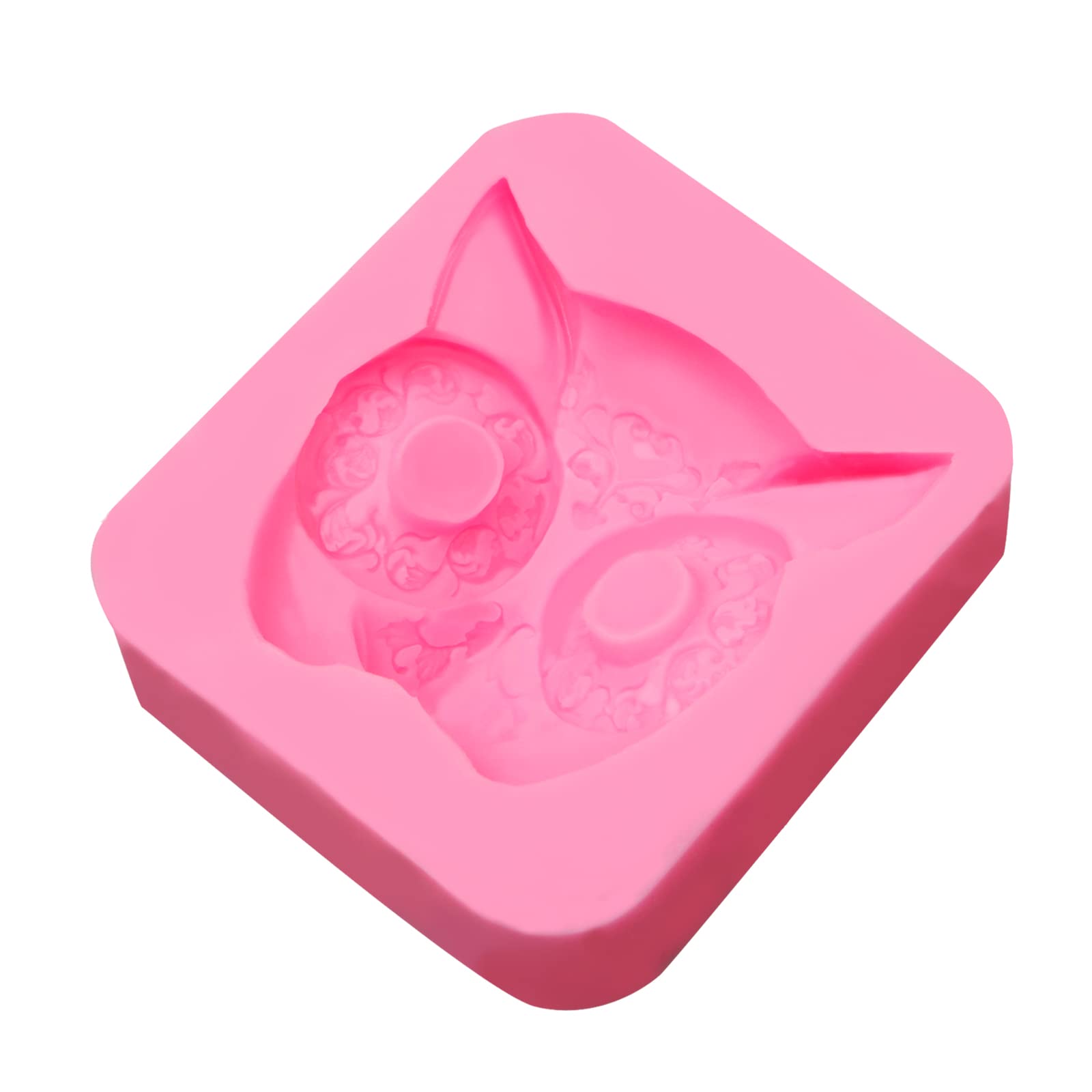 Mask Silicone Molds 4 Pcs, Masquerade Mask Chocolate Fondant Mold For Cake Decoration, Candy, Cupcake Topper, Cake Pop, Popsicle