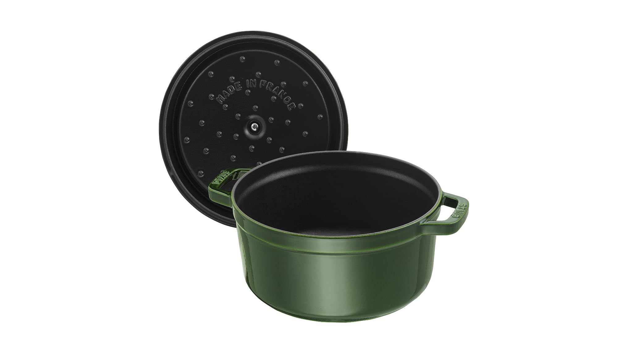 Staub Round 5Qt. Cocotte In Basil