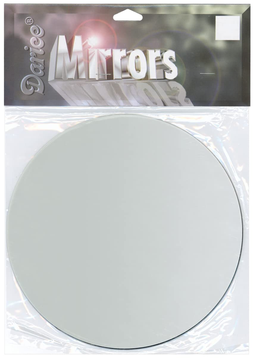Round Glass Mirror 1/Pkg-6