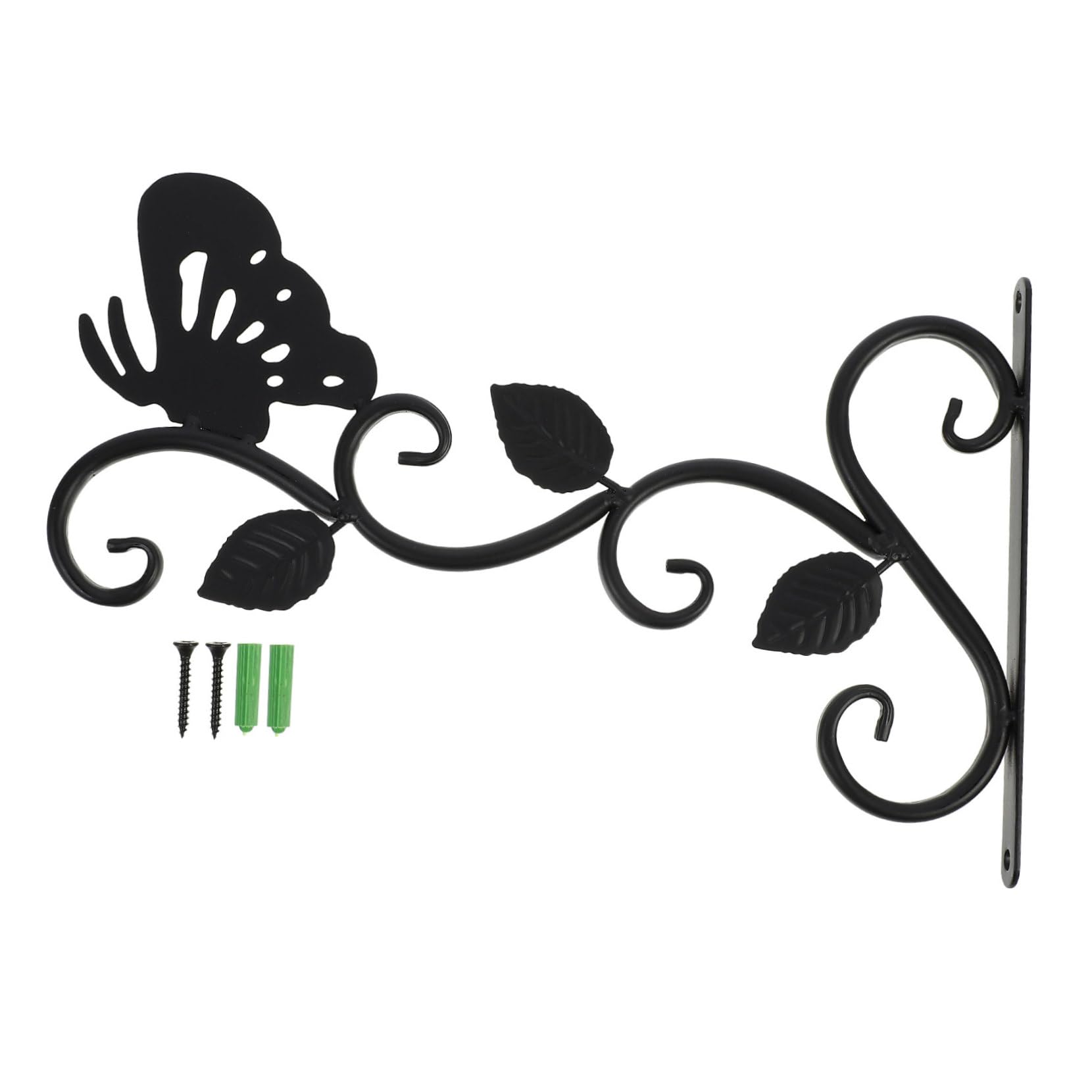 Caxusd Living Room Wall Hook For Hanging Plants Lanterns Bird Feeders Sturdy Iron Hanger With Elegant Design Use Durable Constru