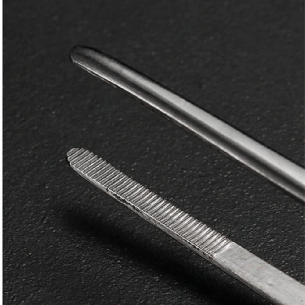 4 Pcs 5.5In/14Cmfood Tong Stainless Steel Cooking Tweezers Fine Tweezers, Kitchen Tweezers, Food Tweezers With Precision Serrate