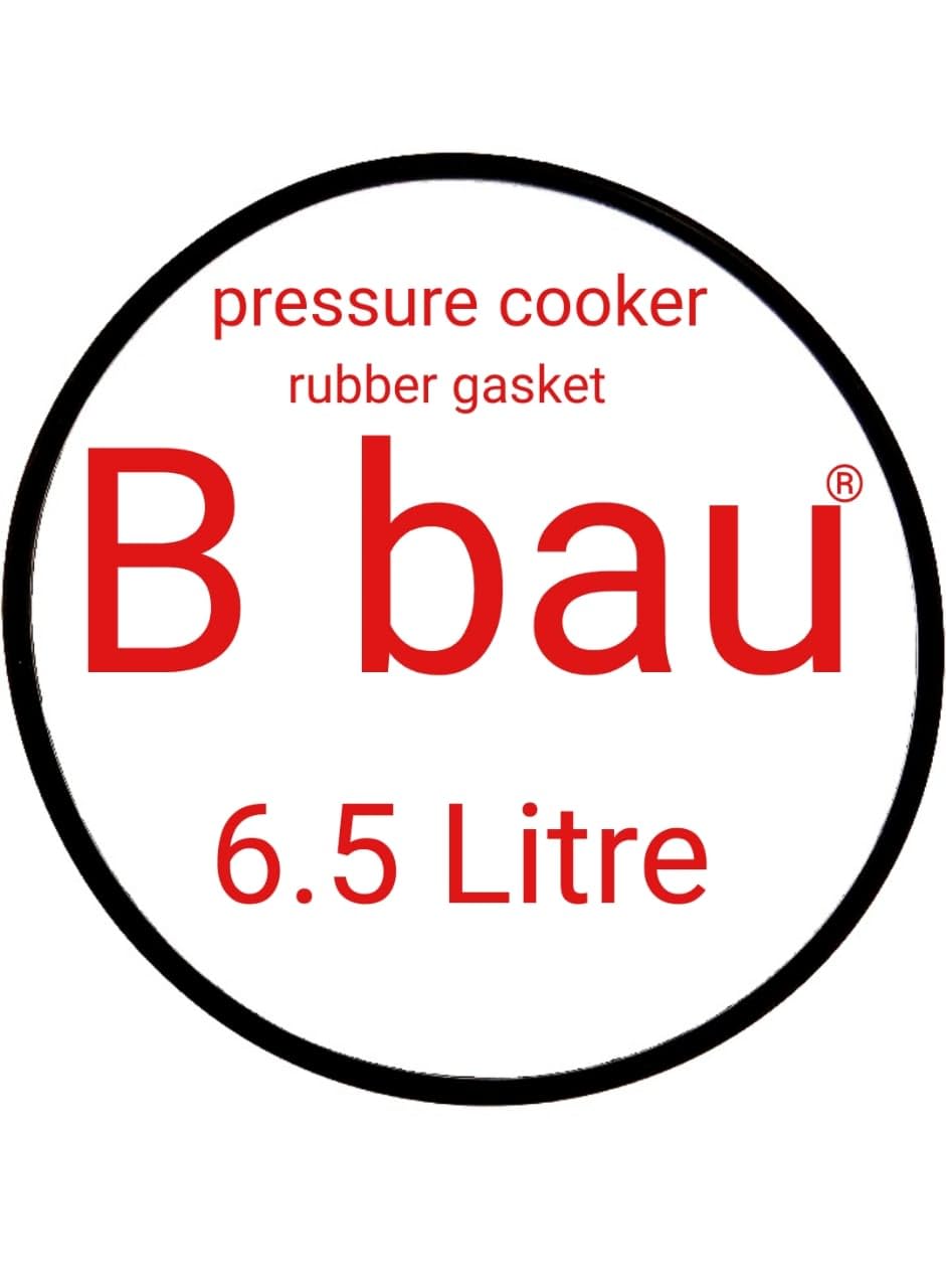B Bau Pressure Cooker Rubber Gasket For All Type Of Inner Lid Pressure Cooker Steel Or Aluminum 6.5 Liter
