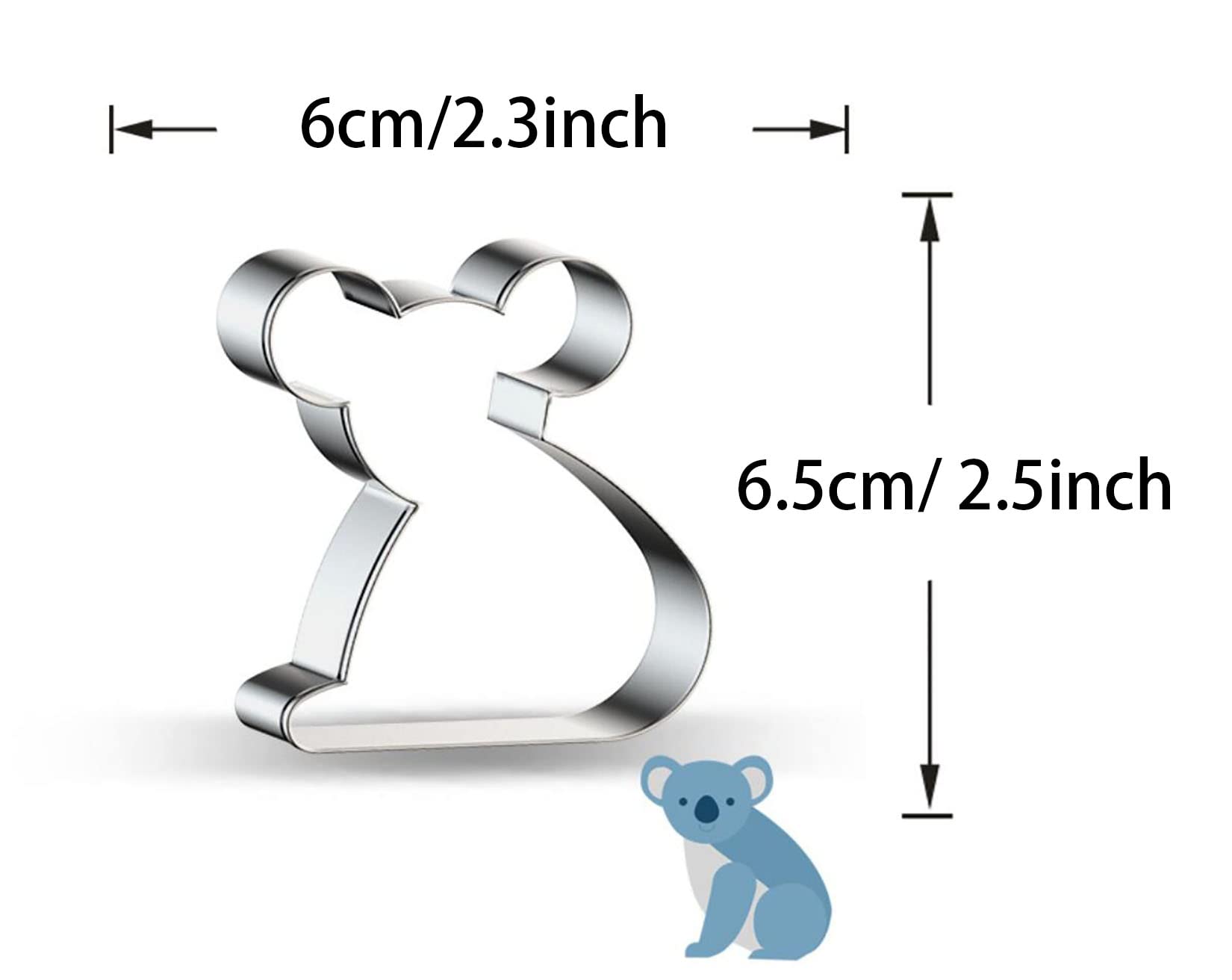 Wjsyshop Koala Bear Shape Cookie Cutter - B