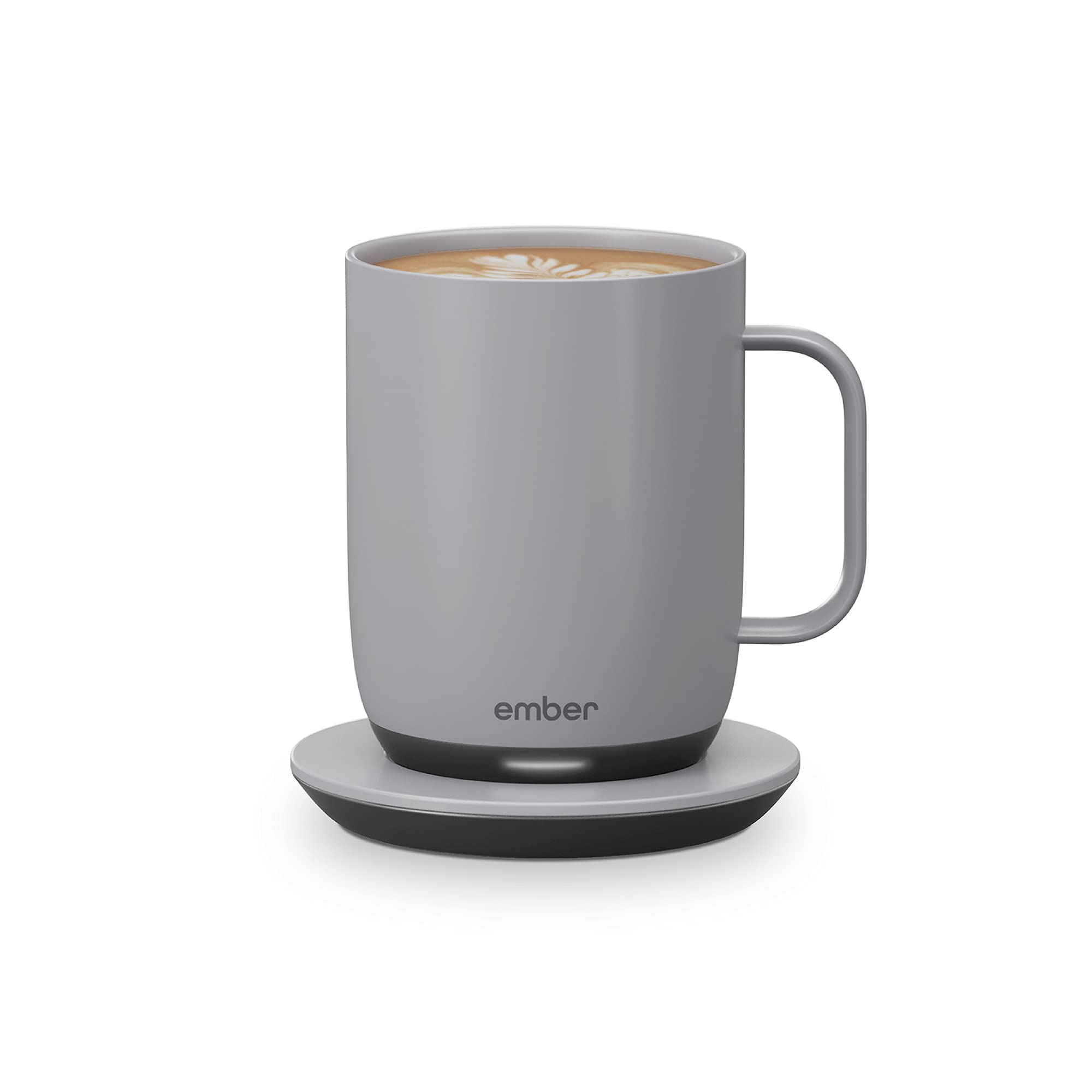 Ember Temperature Control Smart Mug 2, 14 Oz, App-Controlled Heated Coffee Mug with 80 Min Battery Life and Improved Design, Gra