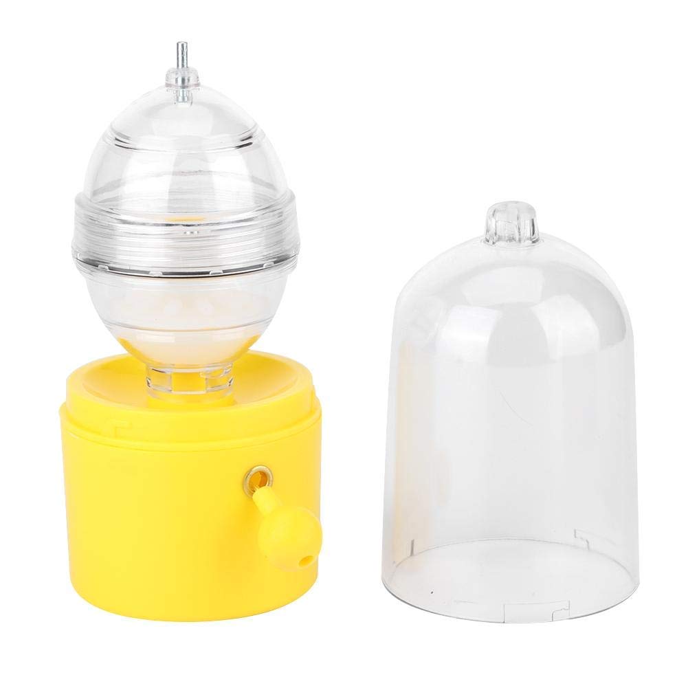Fdit Portable Egg Scrambler Shaker Whisk Hand Powered Golden Egg Maker Eggs Yolk White Mixer Kitchen Gadgets For Mixing The Egg