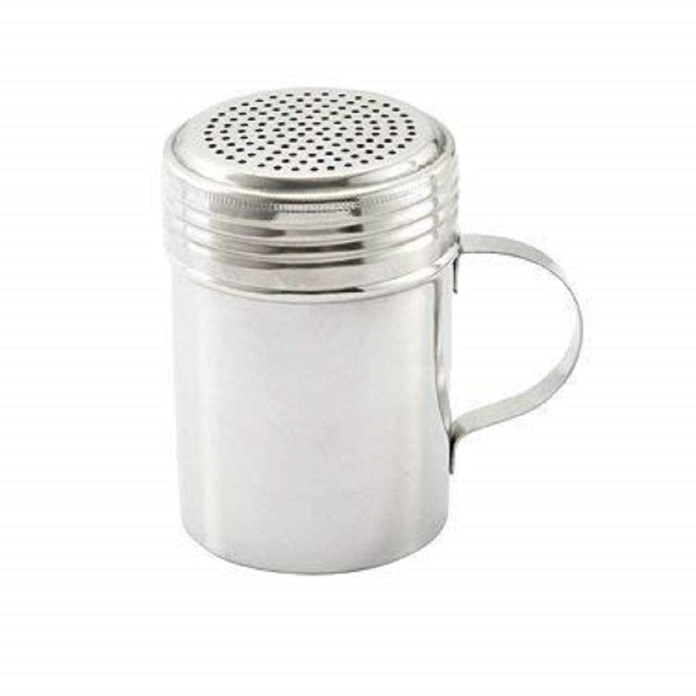 Culinary Depot Stainless Steel Dredge Shaker With Handle, Set Of 2 - 10 Oz.