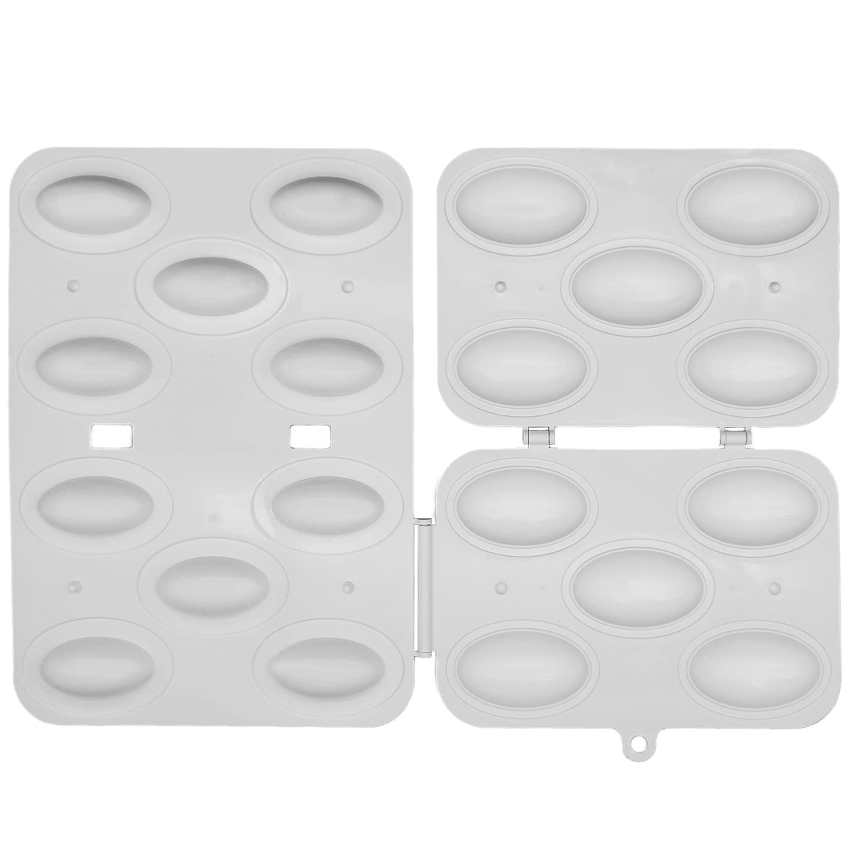 Kofte Meatball Maker Press Mold 5 In 1 Set, 3 Steps Easily To Make Pro Kubba Rollers 3Inch X 2Inch With Hook Holes