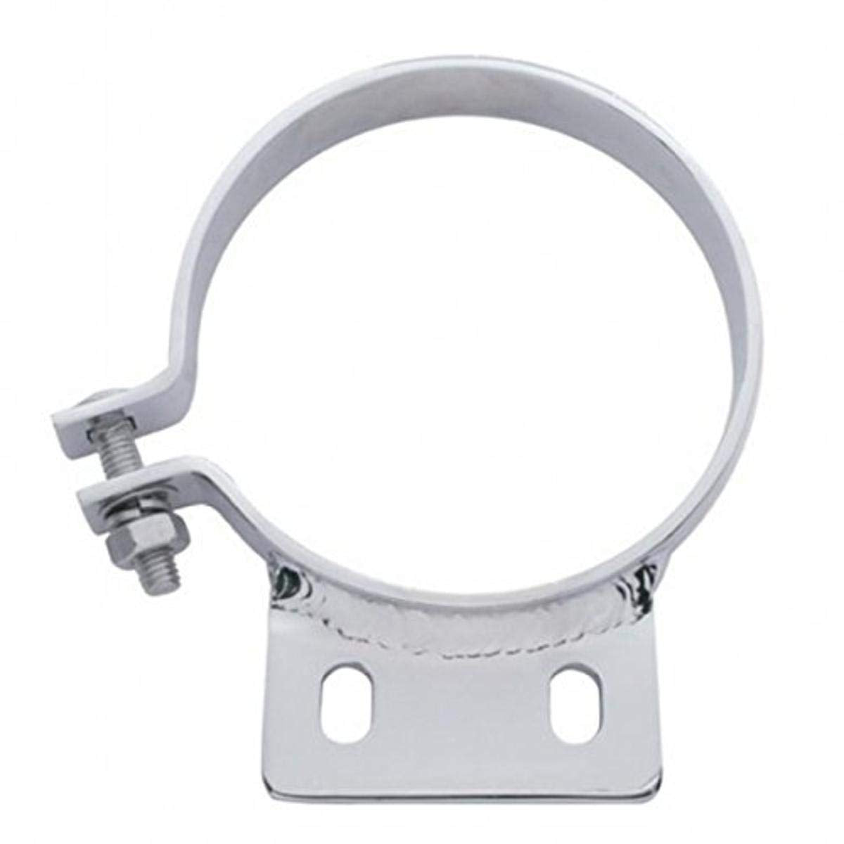 United Pacific 21295 Stainless Steel Exhaust Clamp For Peterbilt, 304 Premium Ss, Strong & Durable, Steel Construction - One Uni