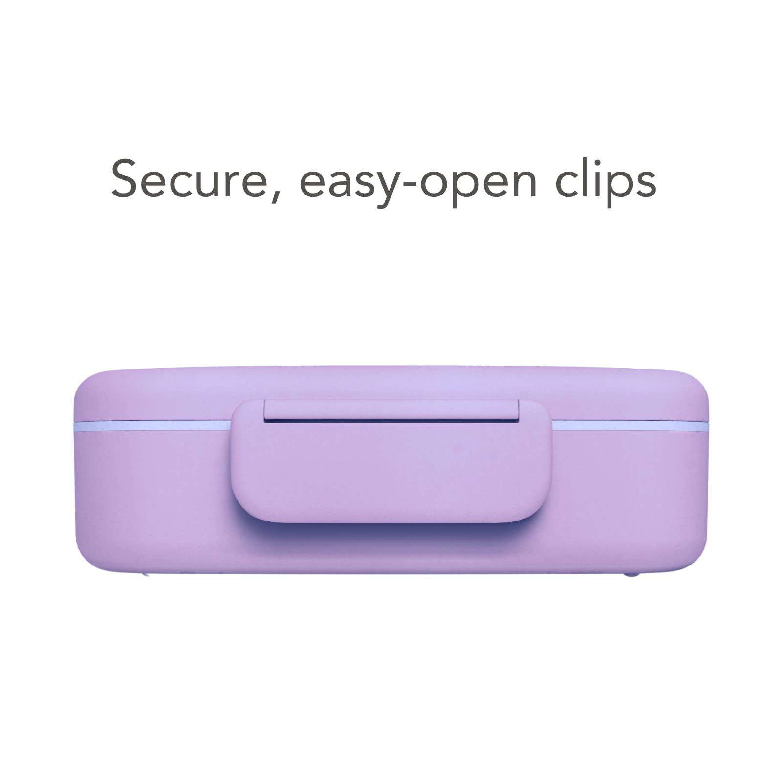 Fenrici Bento Box For Girls & Teens, Made With Plastic-Free Wheat Straw, Utensils Included, 5 Leakproof Compartments, Compatible