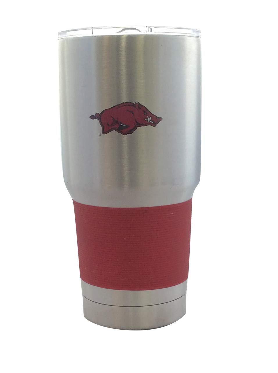 Boelter Brands Ncaa Arkansas Razorbacks Travel Tumbler30Oz Ultra, Silver, 30 Ounce