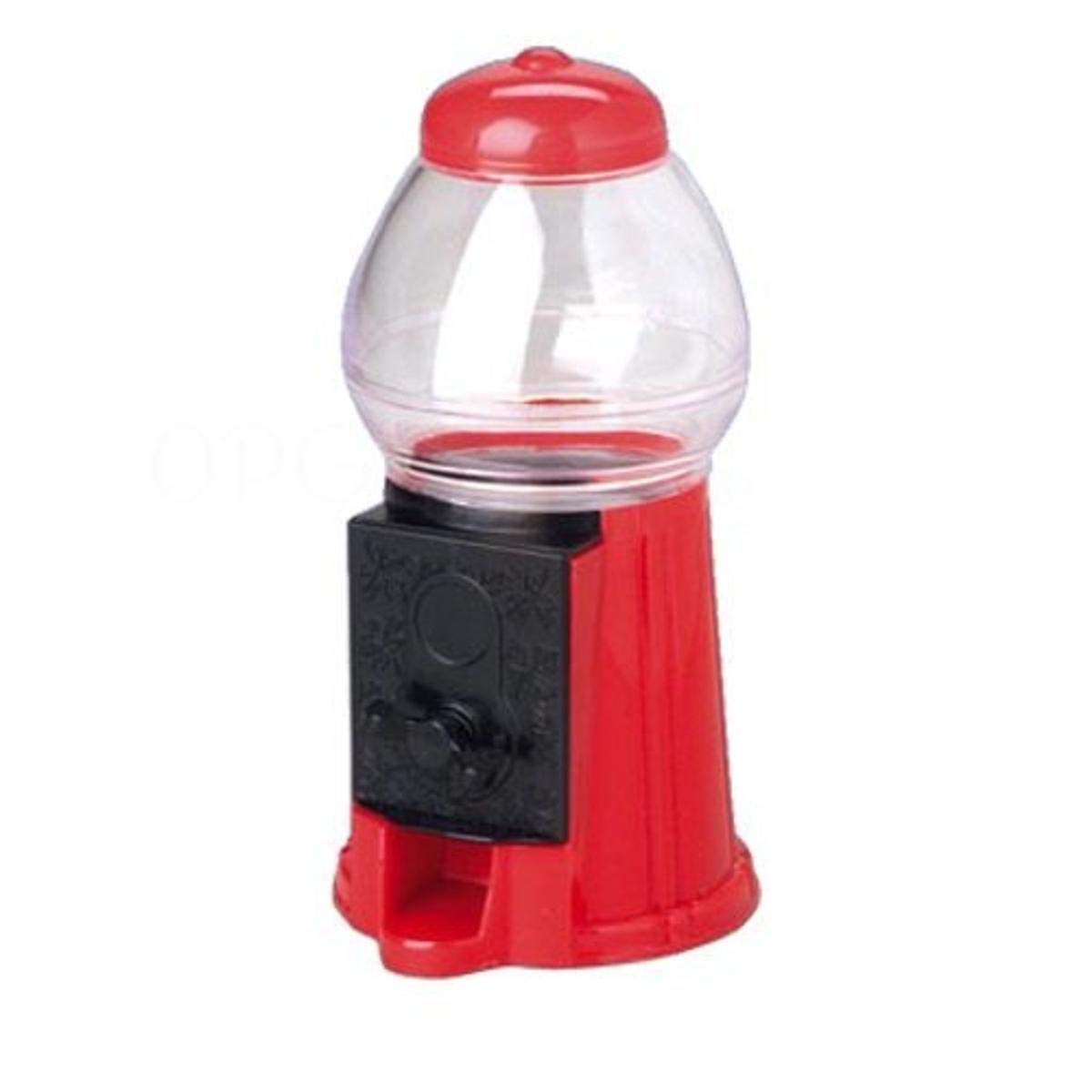 Rhode Island Novelty FRBUBGU 6.5 Inch Bubble Gum Machine, Red