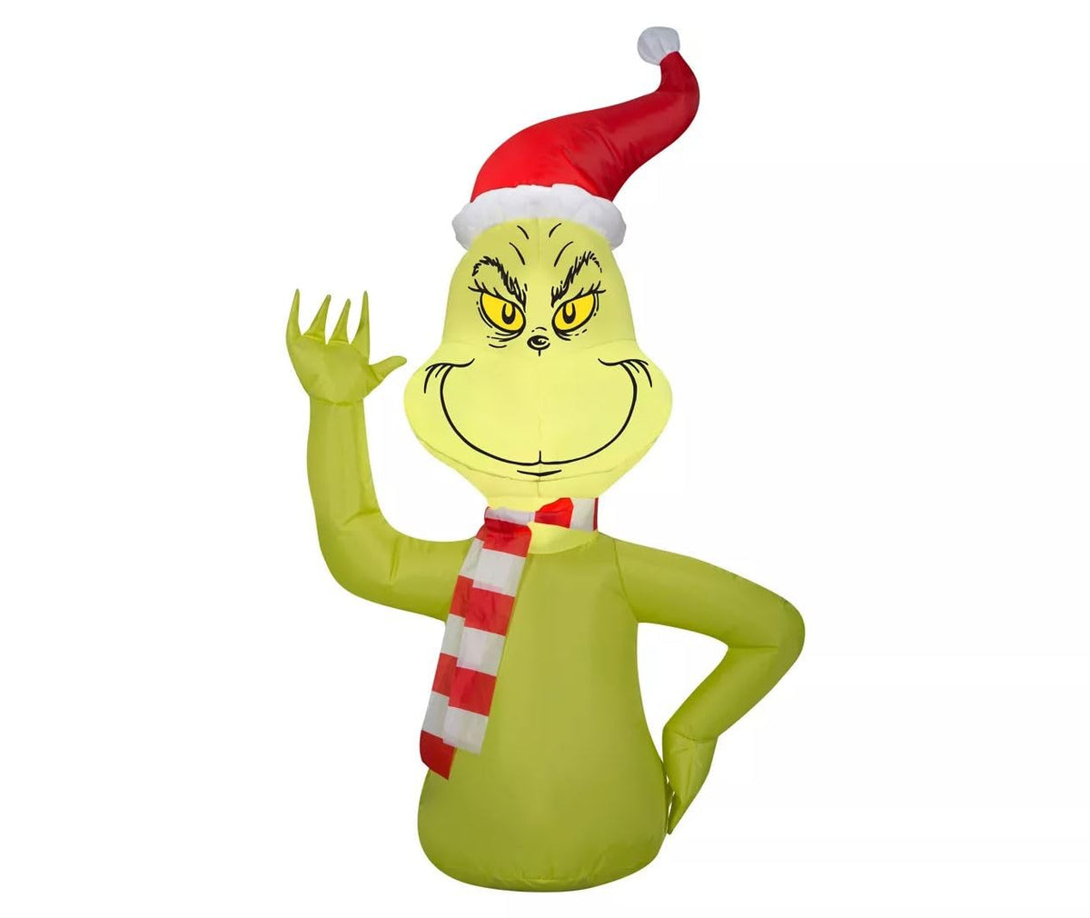 Gemmy Airblown Car Buddy Grinch W Scarf Dr Seussnull