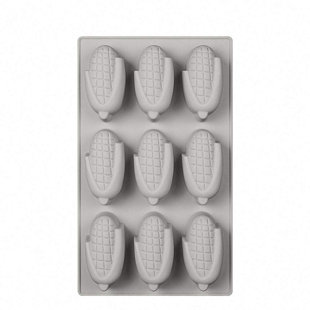 Moldfun 3D Corn Silicone Mold For Chocolate Candy Gummy Gelatin Jello Jelly Baking Cake Soap Crayons Wax Melt Plaster Ice Cube T