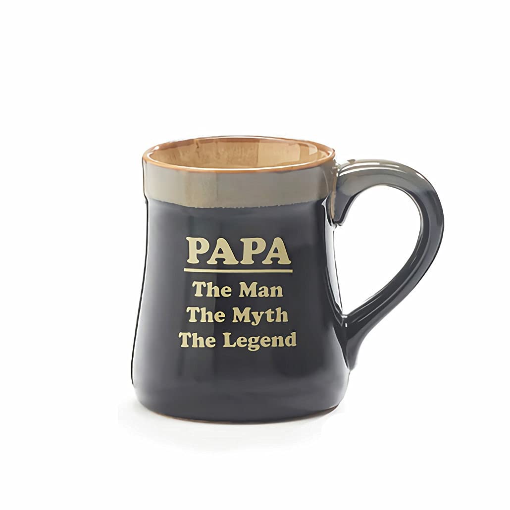 Mug Gift For Dad Xl 18 Oz Imprint, Papa, The Man - The Myth - The Legend '' 18