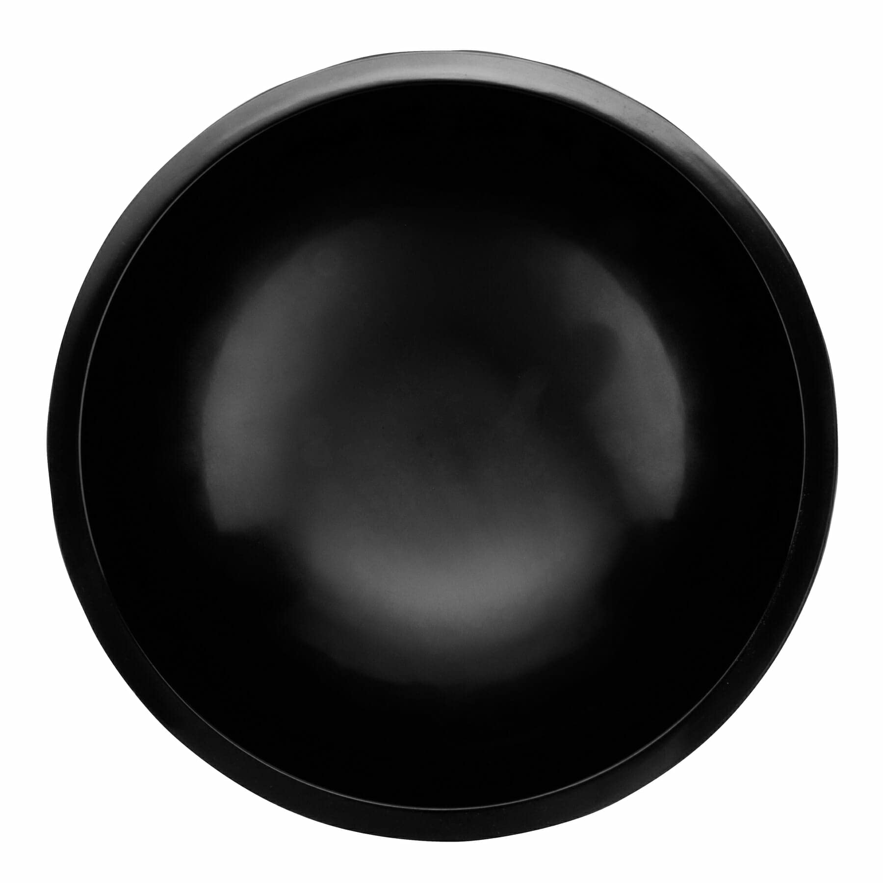 G.E.T. Moj-801-Bk-Ec 4 Oz. 4'' Black Break Resistant Round Molcajete Bowl (Pack Of 12)