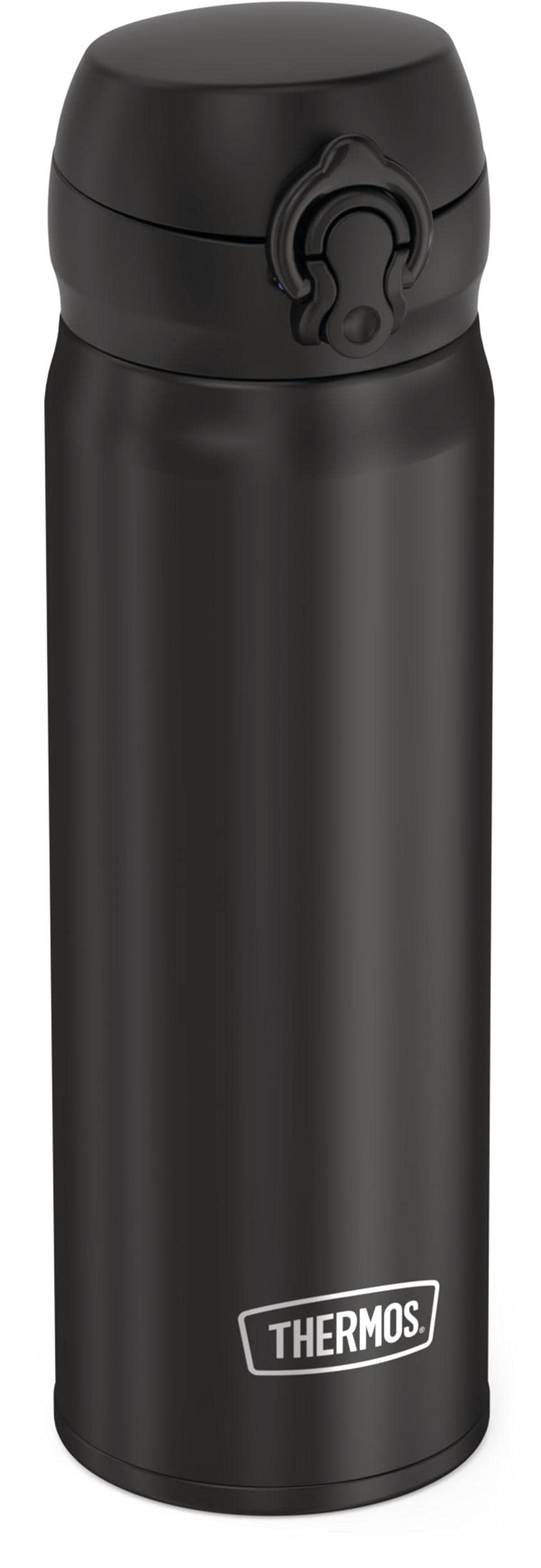 Thermos 16Oz Stainless Steel Direct Drink Bottle, Black