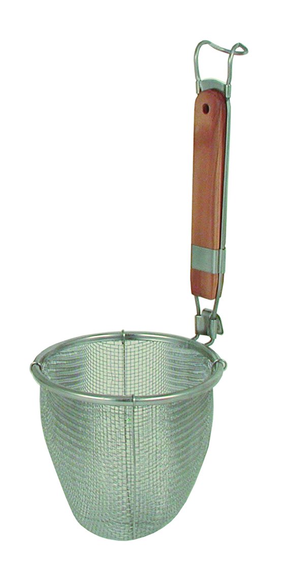 Update International (Nssm-6) 5-1/2'' Medium Mesh Stainless Steel Noodle Strainer