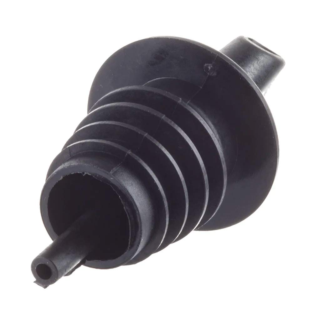 Tablecraft H35Bk Free Flow Pourers, Black, 24-Pack