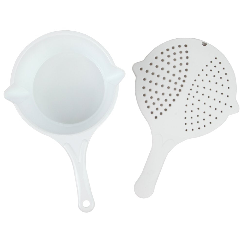 Home-X Microwave Cooking Pot With Strainer Lid